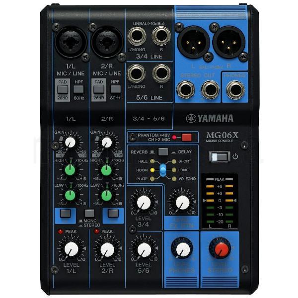 YAMAHA MG 06X mixer 6 canali con FX (2 microfonici )