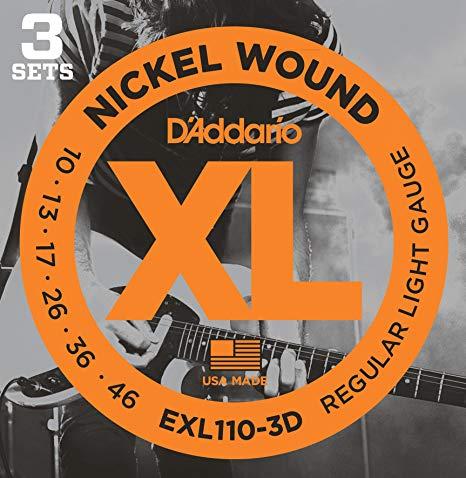 D'ADDARIO muta per chitarra elettrica EXL110 010/46