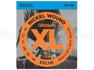 D\'addario muta per chitarra elettrica EXL110  10 - 46