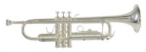 Bach Tromba in Sib. TR 650S Argentata completa di custodia