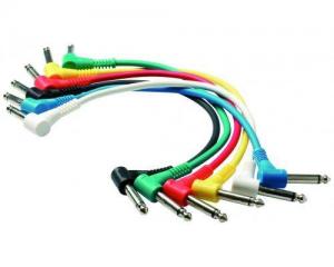 ROCKCABLE RCL 30011 D5 patch cable,plug ad angolo 15 cm (6pz)